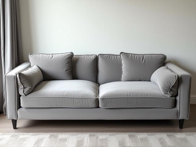 Armchair cleaning before and after